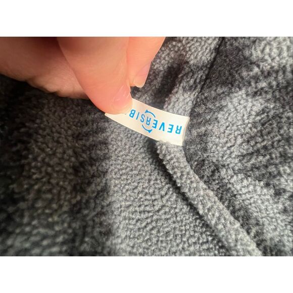 Columbia Kids 4T Reversible Puffer Vest with Pockets - Plaid and Black - Picture 3 of 9